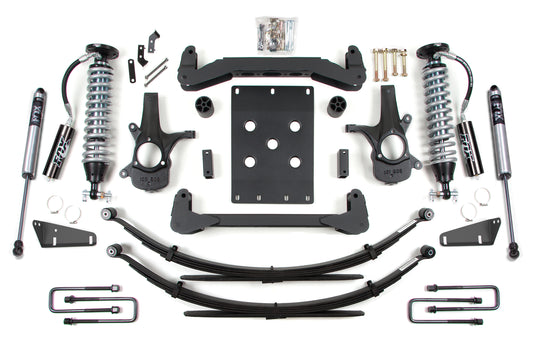BDS SUSPENSION 6 Inch Lift Kit - FOX 2.5 Coil-Over - Chevy Silverado Or GMC Sierra 1500 (07-13) 2WD BDS175F