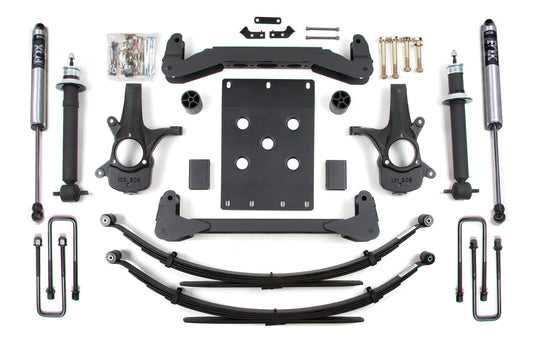 BDS SUSPENSION 6 Inch Lift Kit - Chevy Silverado Or GMC Sierra 1500 (07-13) 2WD BDS175FS