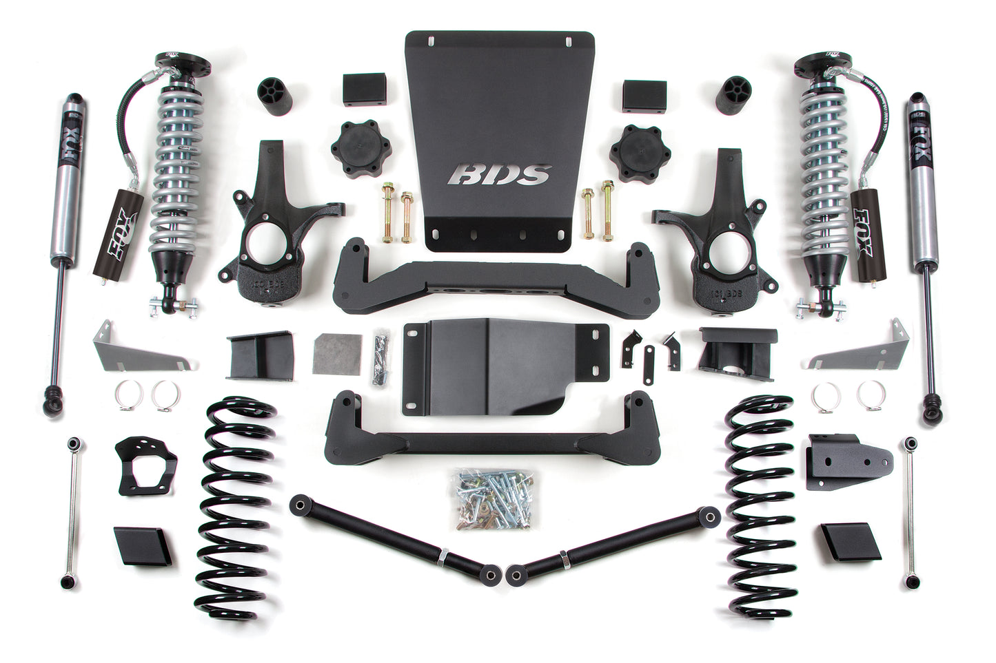 BDS SUSPENSION 6 Inch Lift Kit - FOX 2.5 Coil-Over - Chevy/GMC Avalanche- Surburban- Tahoe- Or Yukon 1500 (07-14) 4WD BDS178F
