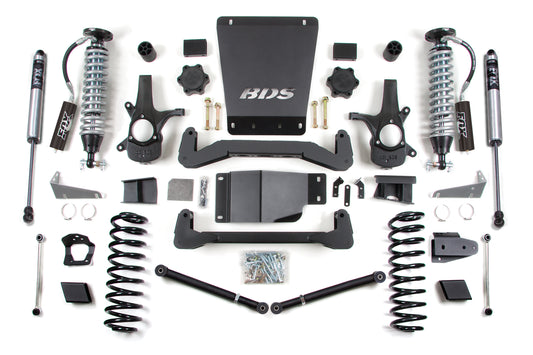 BDS SUSPENSION 6 Inch Lift Kit - FOX 2.5 Coil-Over - Chevy/GMC Avalanche- Surburban- Tahoe- Or Yukon 1500 (07-14) 4WD BDS178F