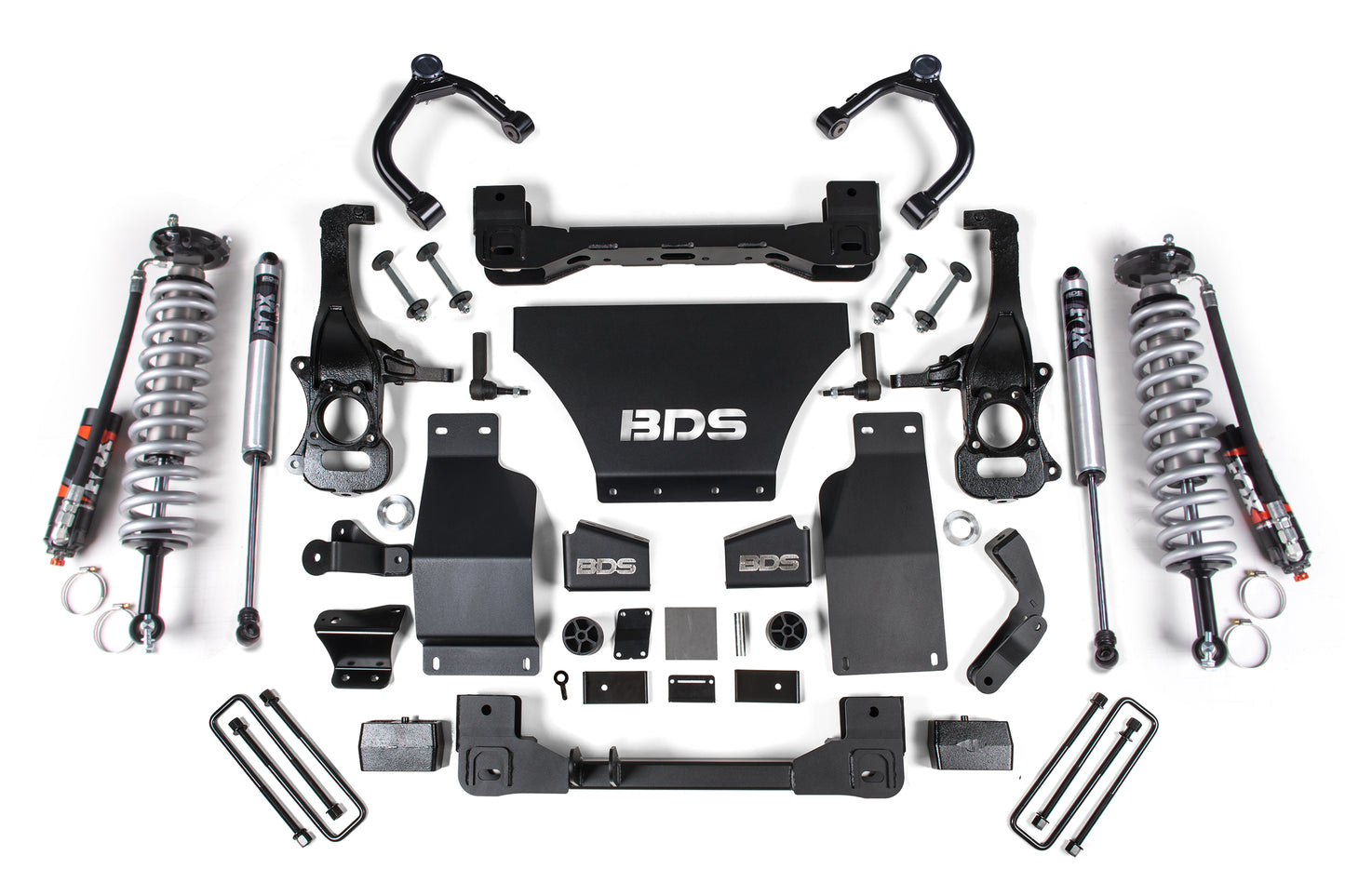 BDS SUSPENSION 2.5 Inch Lift Kit - FOX 2.5 Performance Elite Coil-Over - Chevy Trail Boss Or GMC AT4 1500 (19-24) 4WD - Gas BDS1804FPE