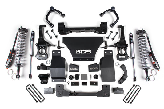 BDS SUSPENSION 2.5 Inch Lift Kit - FOX 2.5 Performance Elite Coil-Over - Chevy Trail Boss Or GMC AT4 1500 (19-24) 4WD - Gas BDS1804FPE