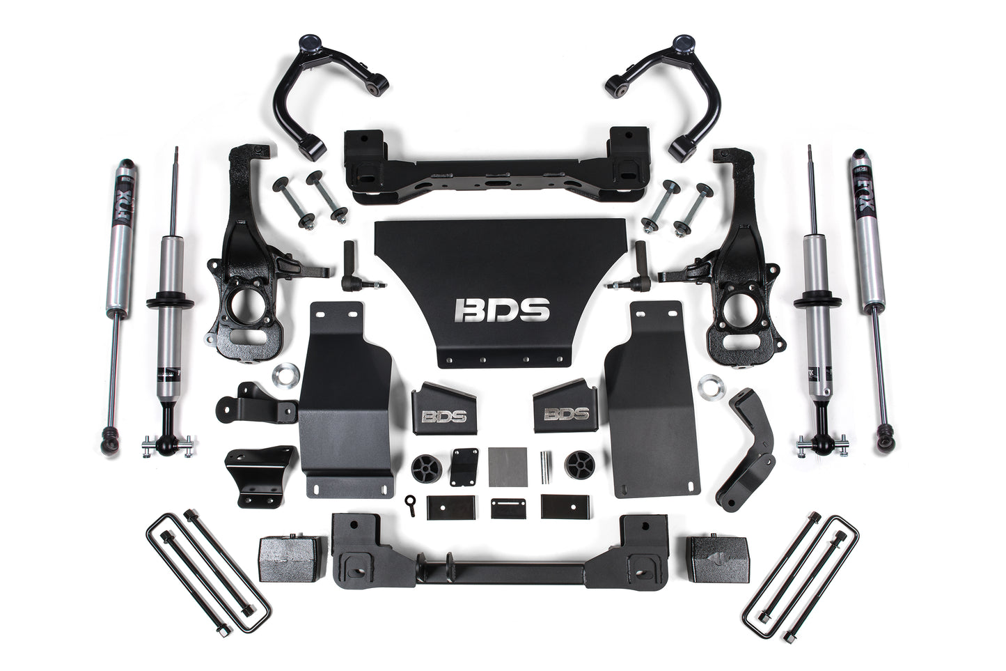 BDS SUSPENSION 4 Inch Lift Kit - Chevy Silverado Or GMC Sierra 1500 (19-24) 4WD - Gas BDS1800FSR