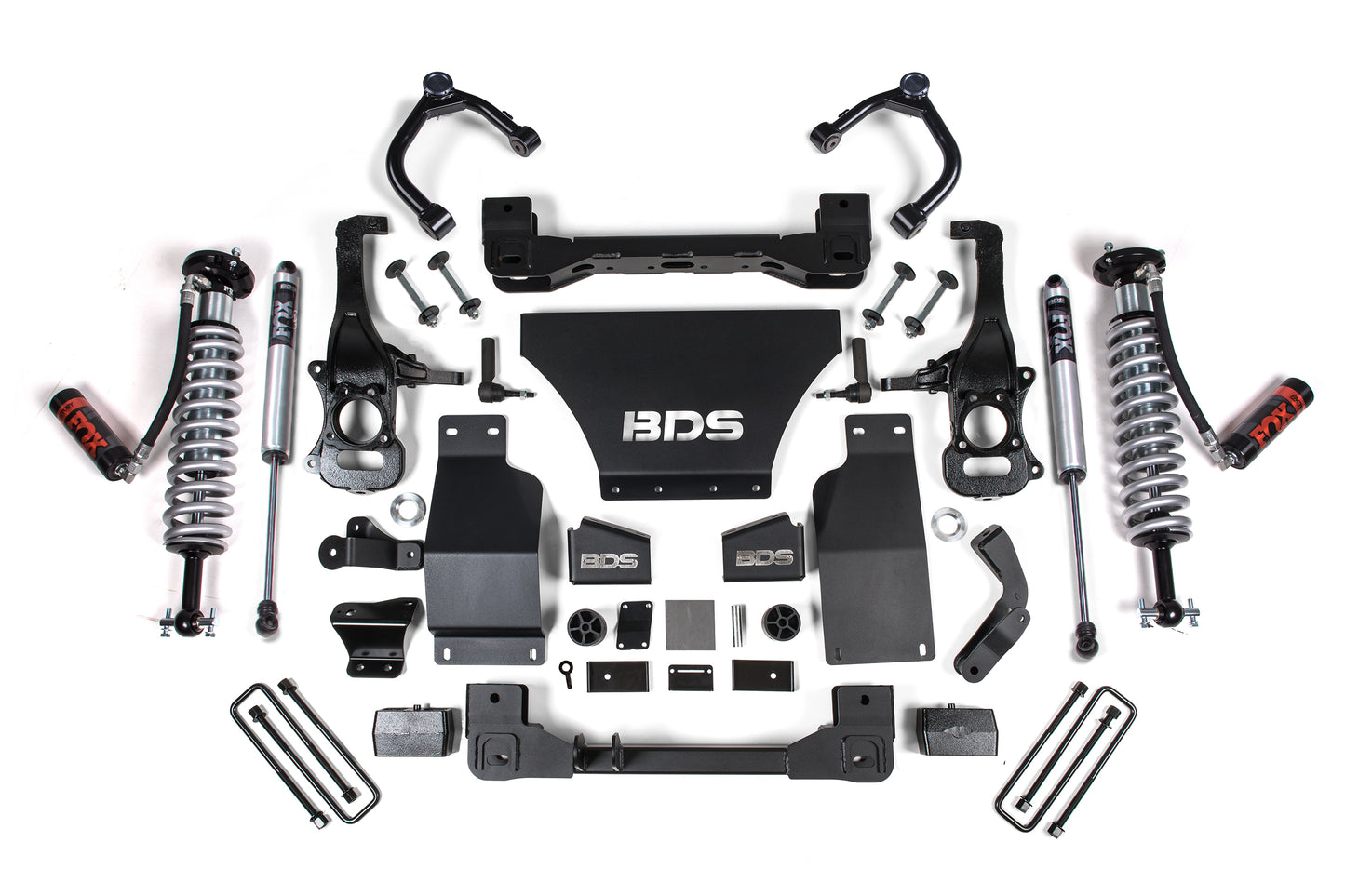 BDS SUSPENSION 4 Inch Lift Kit - FOX 2.5 Coil-Over - Chevy Silverado Or GMC Sierra 1500 (19-22) 4WD - Gas BDS1800F