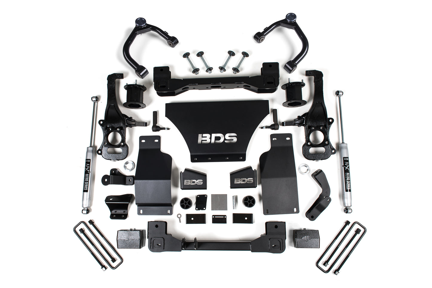 BDS SUSPENSION 4 Inch Lift Kit - Chevy Silverado Or GMC Sierra 1500 (19-24) 4WD - Gas BDS1800H