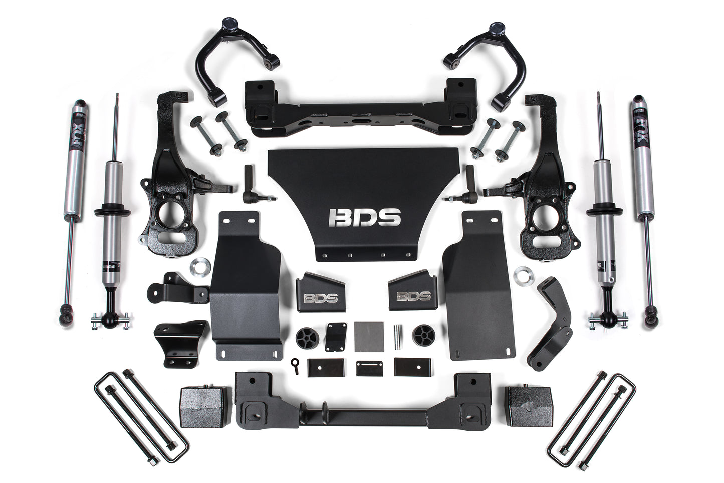 BDS SUSPENSION 6 Inch Lift Kit - Chevy Silverado Or GMC Sierra 1500 (19-24) 4WD - Gas BDS1801FSR