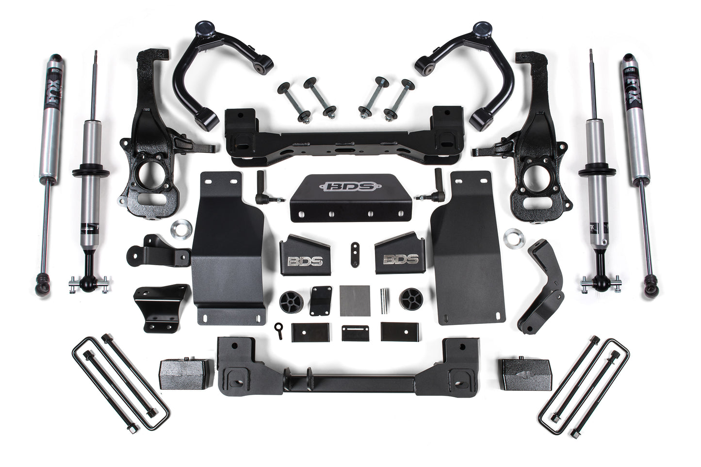 BDS SUSPENSION 4 Inch Lift Kit - Chevy Silverado Or GMC Sierra 1500 (19-24) 4WD - Diesel BDS1802FSR
