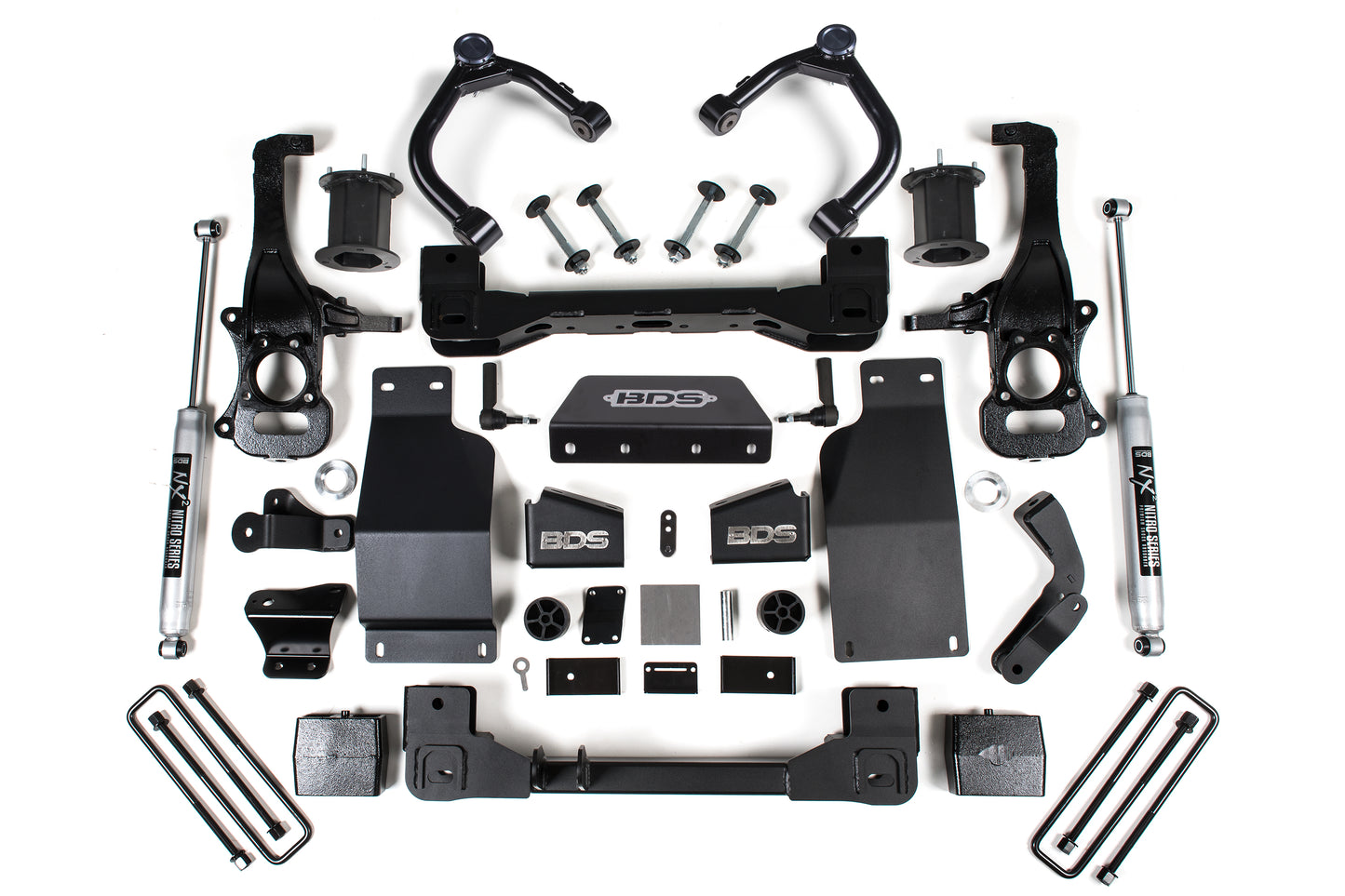 BDS SUSPENSION 6 Inch Lift Kit - Chevy Silverado Or GMC Sierra 1500 (19-24) 4WD - Diesel BDS1803H