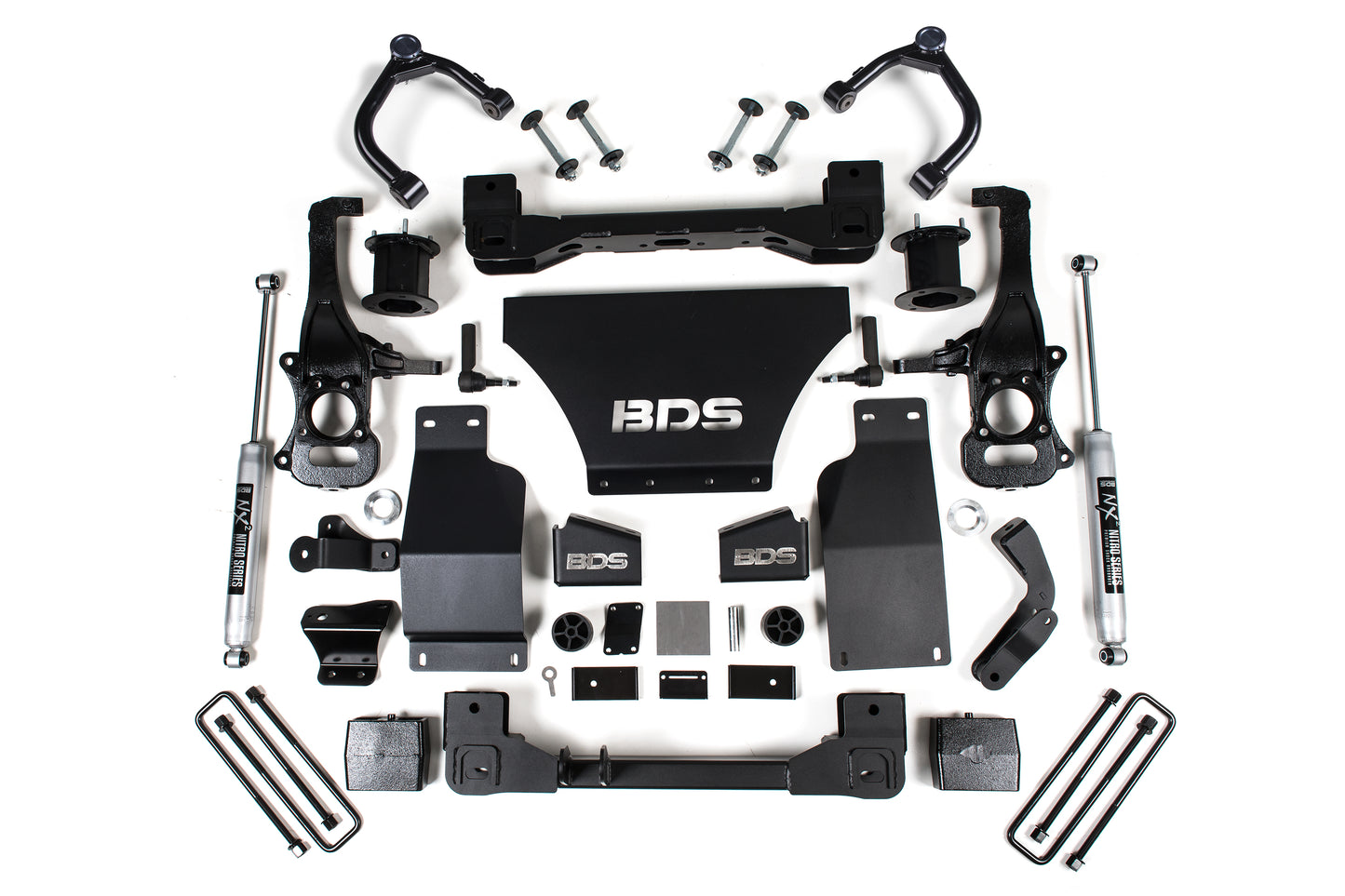 BDS SUSPENSION 4 Inch Lift Kit - Chevy Trail Boss Or GMC AT4 1500 (19-24) 4WD - Gas BDS1805H