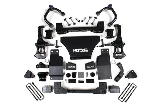 BDS SUSPENSION 4 Inch Lift Kit - Adaptive Ride Control Only - Chevy Silverado High Country Or GMC Denali 1500 (19-24) 4WD - Gas BDS1808H