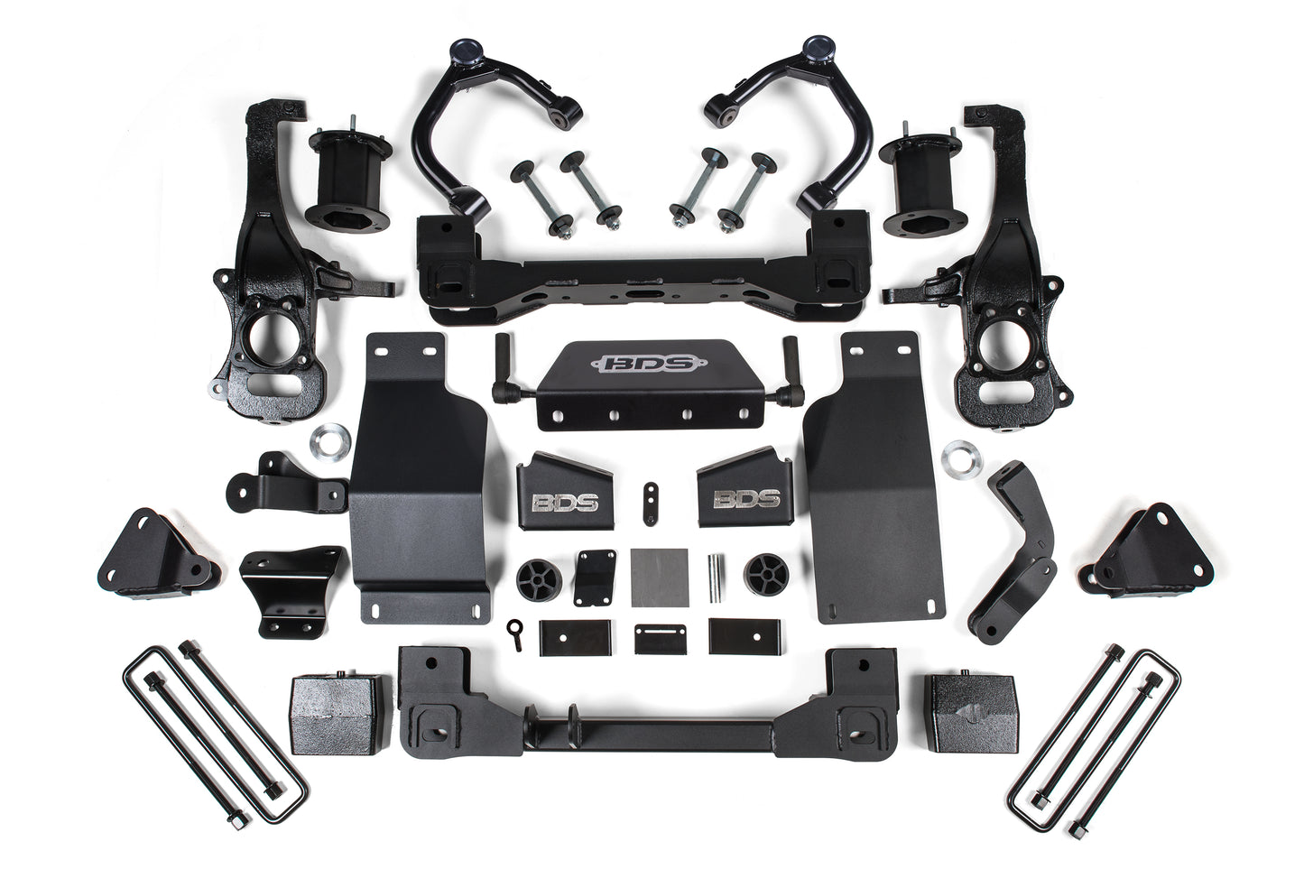 BDS SUSPENSION 6 Inch Lift Kit - Adaptive Ride Control Only - Chevy Silverado High Country Or GMC Denali 1500 (19-24) 4WD - Diesel BDS1811H