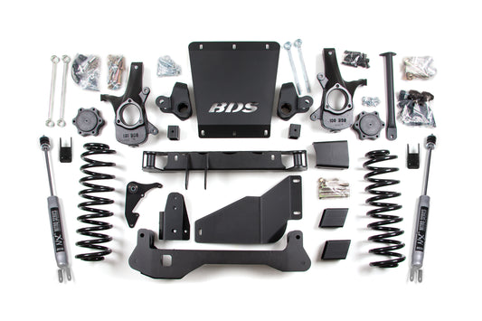 BDS SUSPENSION 6 Inch Lift Kit - Chevy/GMC Avalanche- Surburban- Tahoe- Or Yukon 1500 (00-06) 4WD BDS1816H