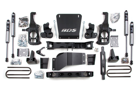 BDS SUSPENSION 6.5 Inch Lift Kit - Chevy Silverado Or GMC Sierra 2500HD/3500 (11-19) 2/4WD BDS1827FS
