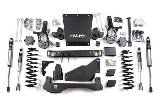 BDS SUSPENSION 6 Inch Lift Kit - Chevy/GMC Avalanche- Surburban- Tahoe- Or Yukon 1500 (00-06) 4WD BDS183FS