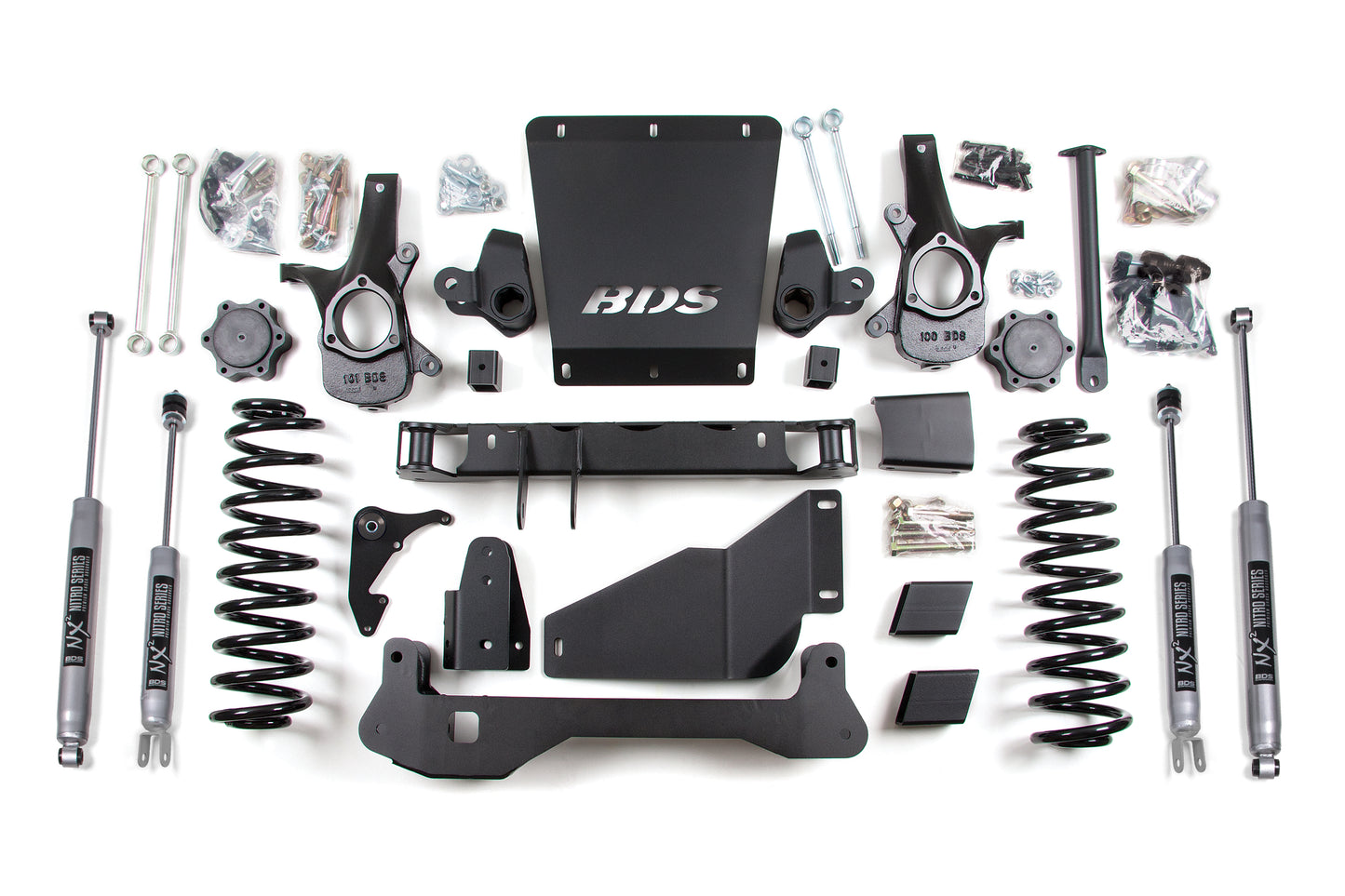 BDS SUSPENSION 6 Inch Lift Kit - Chevy/GMC Avalanche- Surburban- Tahoe- Or Yukon 1500 (00-06) 4WD BDS183H