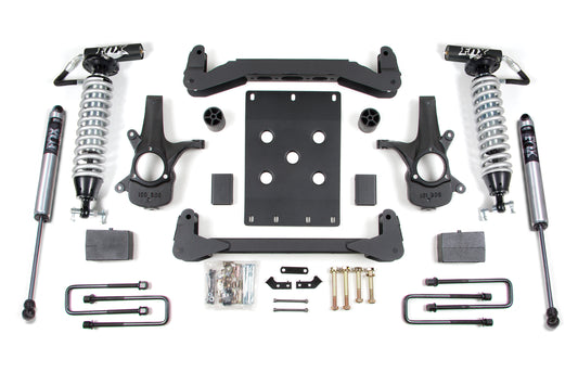 BDS SUSPENSION 4 Inch Lift Kit - FOX 2.5 Coil-Over - Chevy Silverado Or GMC Sierra 1500 (07-13) 2WD BDS186F