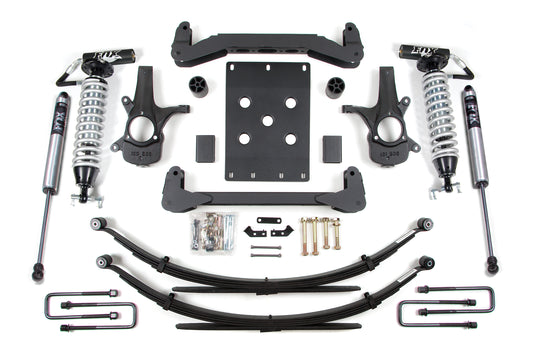 BDS SUSPENSION 4 Inch Lift Kit - FOX 2.5 Coil-Over - Chevy Silverado Or GMC Sierra 1500 (07-13) 2WD BDS187F