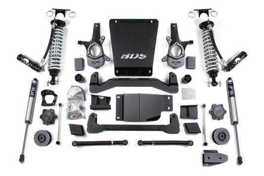 BDS SUSPENSION 4 Inch Lift Kit - FOX 2.5 Coil-Over - Chevy/GMC Avalanche- Suburban- Tahoe- Or Yukon 1500 (07-14) 4WD BDS188FDSC