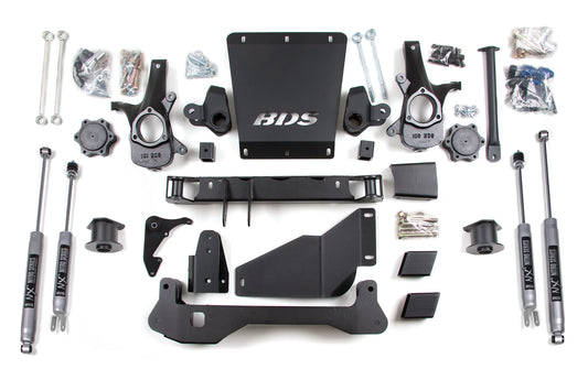 BDS SUSPENSION 4 Inch Lift Kit - Chevy/GMC Avalanche- Surburban- Tahoe- Or Yukon 1500 (00-06) 4WD BDS191H