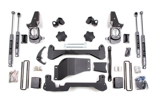 BDS SUSPENSION 4.5 Inch Lift Kit - Chevy Silverado Or GMC Sierra 2500HD/3500 (01-10) SRW 4WD BDS192H