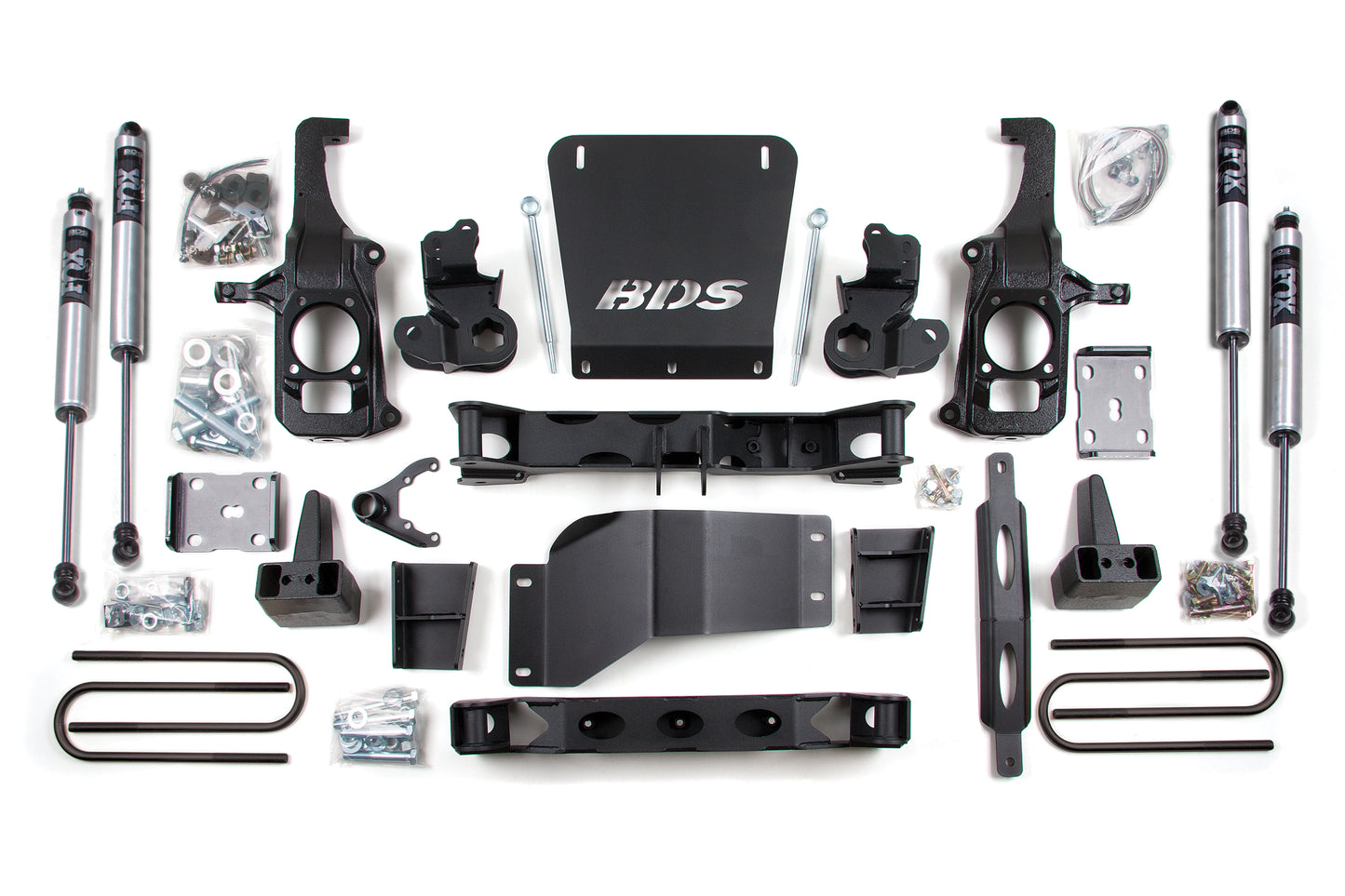 BDS SUSPENSION 6.5 Inch Lift Kit - Chevy Silverado Or GMC Sierra 2500HD/3500 (11-19) 2/4WD BDS196FS