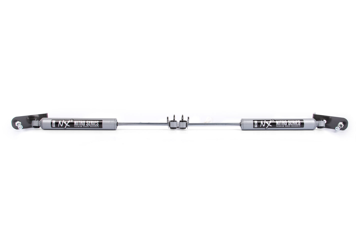 BDS SUSPENSION Dual Steering Stabilizer Kit W/ NX2 Shocks - Chevy Silverado & GMC Sierra 1500 (99-06) 4WD BDS2003DH