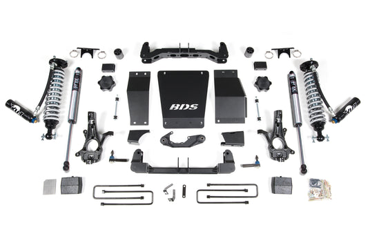 BDS SUSPENSION 6 Inch Lift Kit - FOX 2.5 Coil-Over - Chevy Silverado Or GMC Sierra 1500 (14-18) 4WD BDS710FDSC