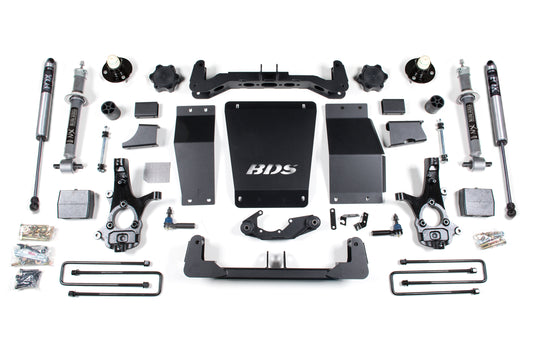 BDS SUSPENSION 6 Inch Lift Kit - Chevy Silverado Or GMC Sierra 1500 (14-18) 4WD BDS711FS