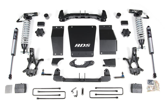 BDS SUSPENSION 6 Inch Lift Kit - FOX 2.5 Coil-Over - Chevy Silverado Or GMC Sierra 1500 (14-18) 4WD BDS710F