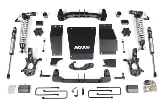 BDS SUSPENSION 4 Inch Lift Kit - FOX 2.5 Coil-Over - Chevy Silverado Or GMC Sierra 1500 (14-18) 4WD BDS713F