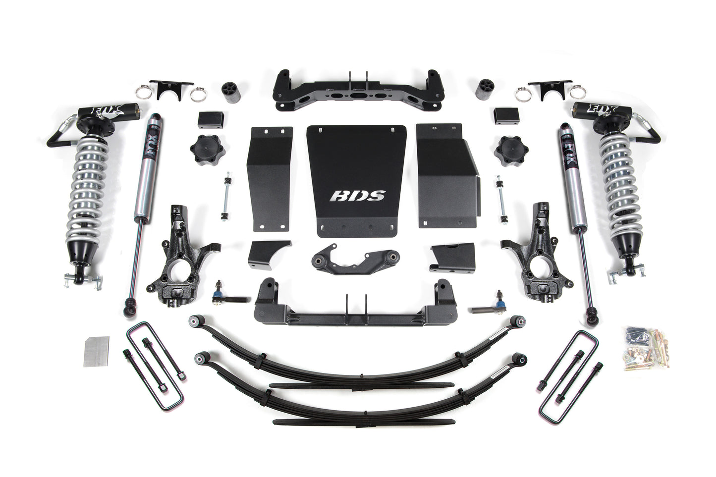 BDS SUSPENSION 4 Inch Lift Kit - FOX 2.5 Coil-Over - Chevy Silverado Or GMC Sierra 1500 (14-18) 4WD BDS716F