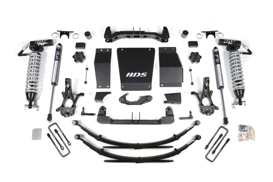 BDS SUSPENSION 4 Inch Lift Kit - FOX 2.5 Coil-Over - Chevy Silverado Or GMC Sierra 1500 (14-18) 4WD BDS716F