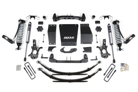 BDS SUSPENSION 6 Inch Lift Kit - FOX 2.5 Coil-Over - Chevy Silverado Or GMC Sierra 1500 (14-18) 4WD BDS717FDSC