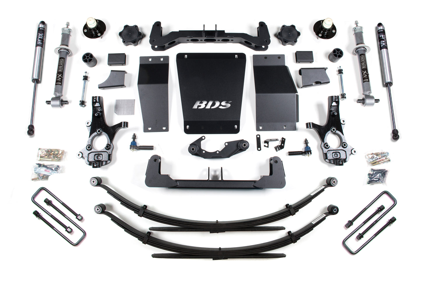 BDS SUSPENSION 6 Inch Lift Kit - Chevy Silverado Or GMC Sierra 1500 (14-18) 4WD BDS717FS