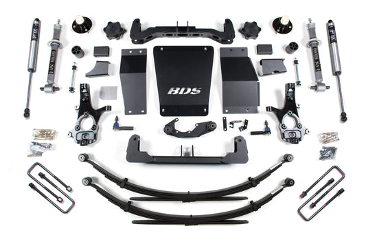 BDS SUSPENSION 6 Inch Lift Kit - Chevy Silverado Or GMC Sierra 1500 (14-18) 4WD BDS718FS