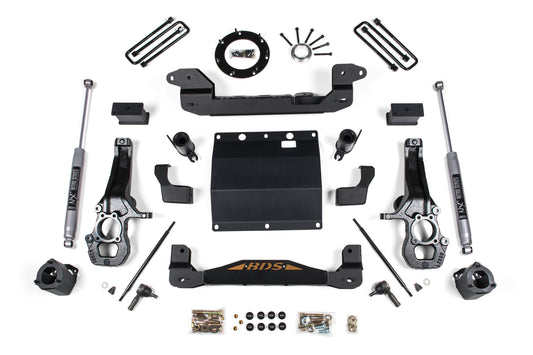 BDS SUSPENSION 5.5 Inch Lift Kit - Chevy Colorado Or GMC Canyon (15-22) 4WD BDS722H