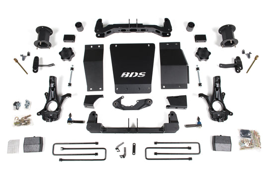 BDS SUSPENSION 6 Inch Lift Kit - GMC Sierra 1500 (14-18) 4WD - Magneride Equipped BDS726H