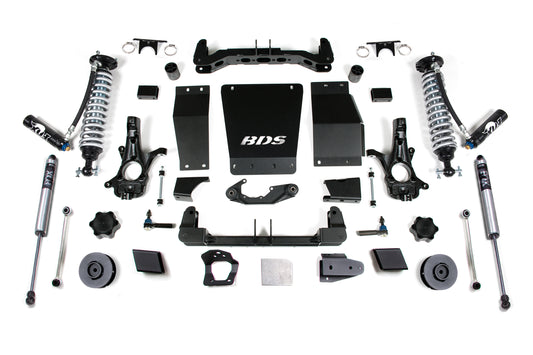 BDS SUSPENSION 4 Inch Lift Kit - FOX 2.5 Coil-Over - Chevy/GMC Suburban- Tahoe- Yukon/XL 1500 (15-19) 4WD BDS734FDSC