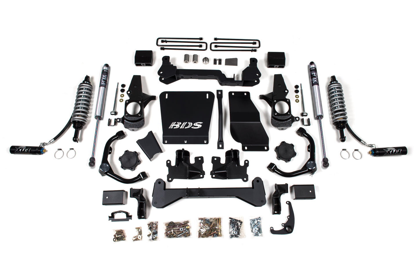 BDS SUSPENSION 6.5 Inch Lift Kit - FOX 2.5 Coil-Over Conversion - Chevy Silverado Or GMC Sierra 2500HD/3500HD (01-10) - Diesel BDS738FDSC