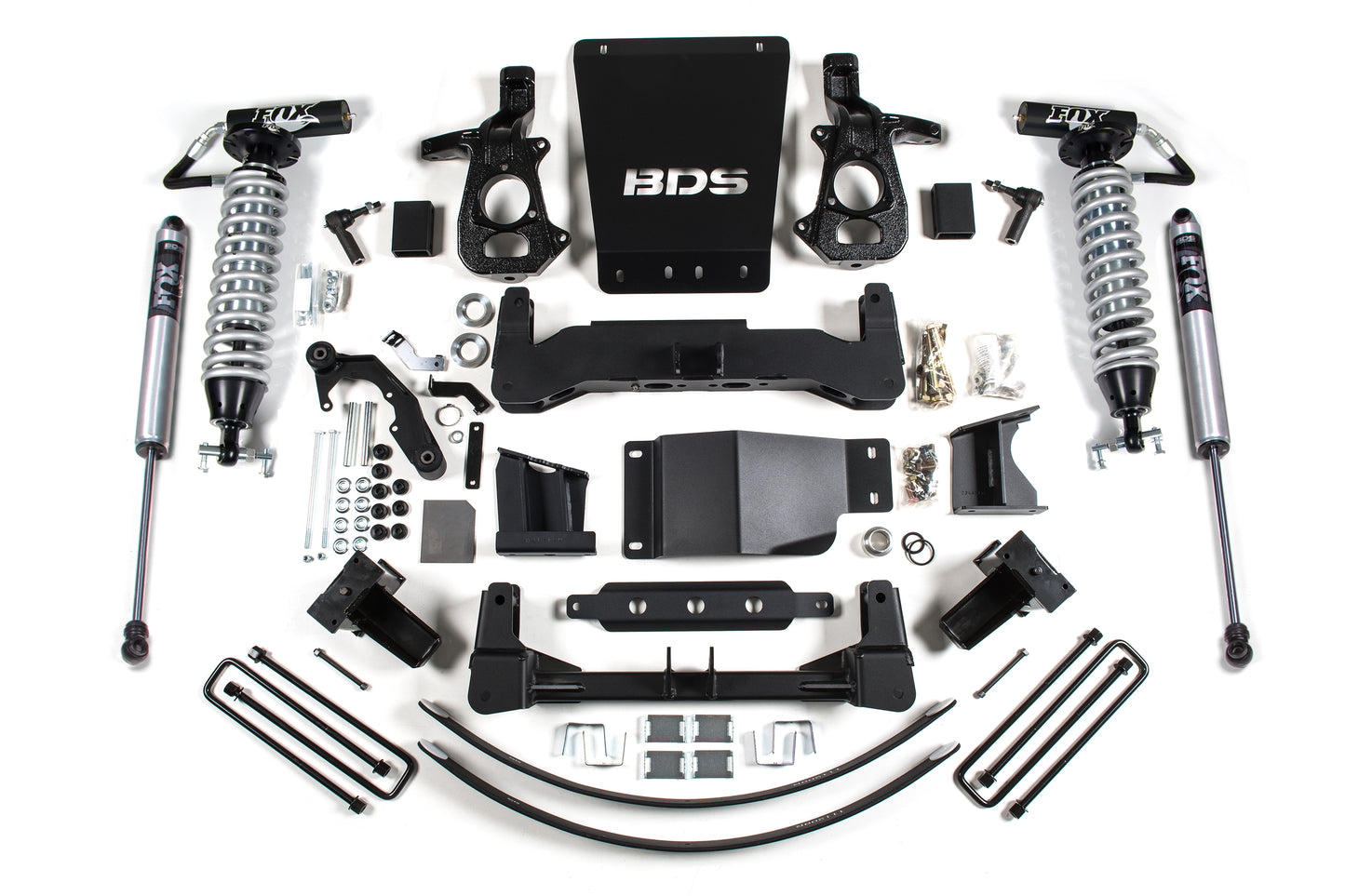 BDS SUSPENSION 8 Inch Lift Kit - FOX 2.5 Coil-Over - Chevy Silverado Or GMC Sierra 1500 (14-18) 4WD BDS744F