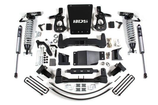 BDS SUSPENSION 8 Inch Lift Kit - FOX 2.5 Coil-Over - Chevy Silverado Or GMC Sierra 1500 (14-18) 4WD BDS744F