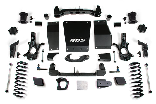 BDS SUSPENSION 6 Inch Lift Kit - Chevy/GMC Suburban- Tahoe- Yukon/XL 1500 (15-19) 4WD - Magneride Equipped BDS752H
