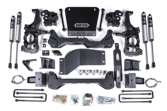 BDS SUSPENSION 6.5 Inch Lift Kit - Chevy Silverado Or GMC Sierra 2500HD/3500HD (20-24) 4WD BDS753FS
