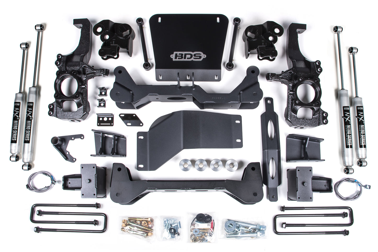 BDS SUSPENSION 5 Inch Lift Kit - Chevy Silverado Or GMC Sierra 2500HD/3500HD (20-24) 4WD BDS766H