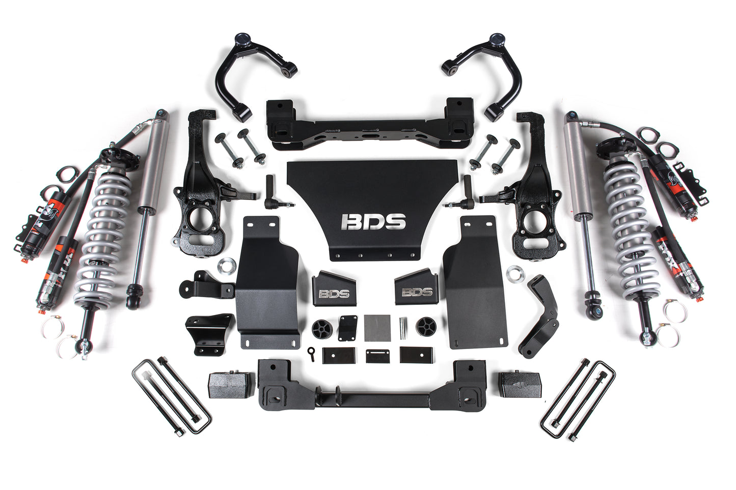 BDS SUSPENSION 4 Inch Lift Kit - FOX 2.5 Performance Elite Coil-Over - Chevy Silverado Or GMC Sierra 1500 (19-24) 4WD - Gas BDS781FPE