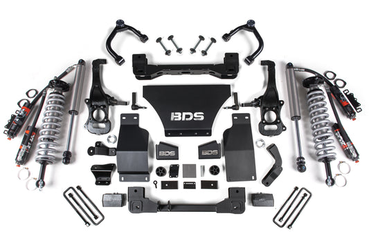 BDS SUSPENSION 4 Inch Lift Kit - FOX 2.5 Performance Elite Coil-Over - Chevy Trail Boss Or GMC AT4 1500 (20-24) 4WD - Diesel BDS786FPE