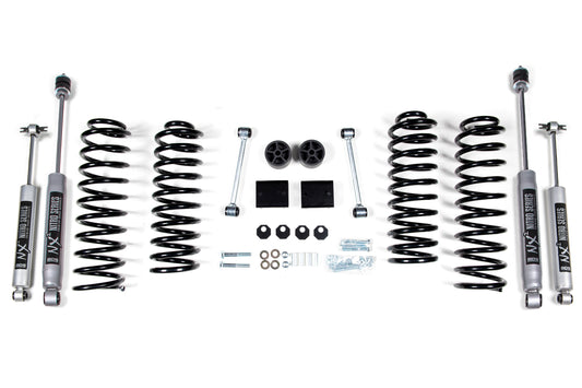 BDS SUSPENSION 2 Inch Lift Kit - Coil Spring - Jeep Wrangler JK (07-11) 4-Door BDS1402H