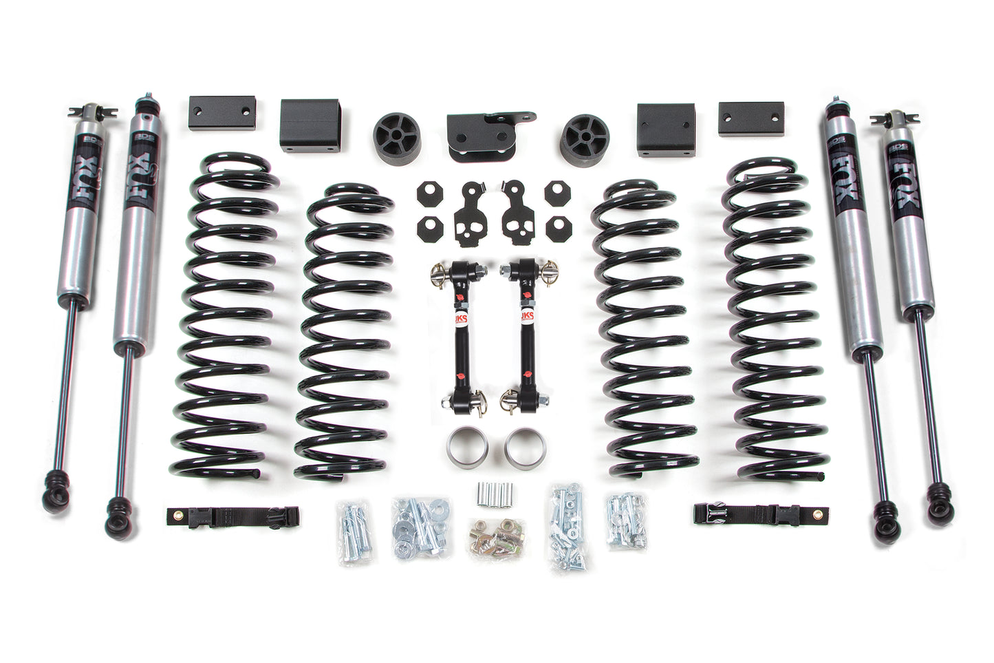 BDS SUSPENSION 3 Inch Lift Kit - Jeep Wrangler JK (12-18) 2-Door BDS1415FS