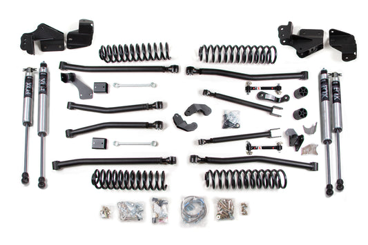 BDS SUSPENSION 4 Inch Lift Kit - Long Arm - Jeep Wrangler JK (07-18) 2-Door BDS1420FS