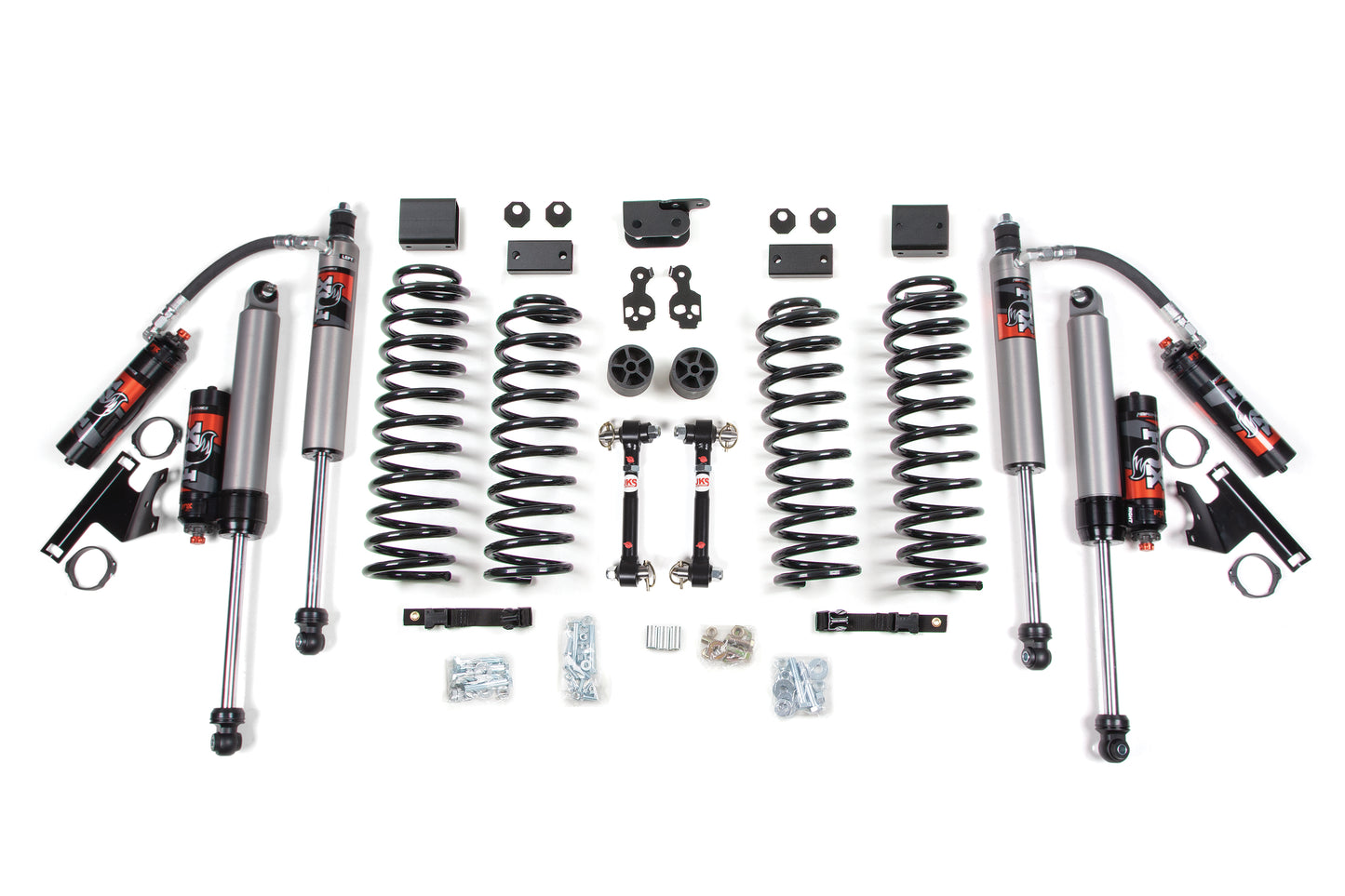 BDS SUSPENSION 3 Inch Lift Kit - Jeep Wrangler JK (07-11) 4-Door BDS1411FPE